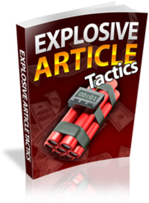 Product picture Explosive Article Tactics 