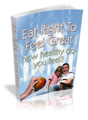Product picture  Eat Right To Feel Great